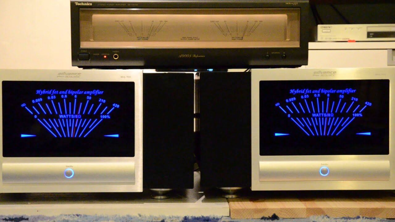 advance acoustic class A maa1000 1 pair mono block same day delivery