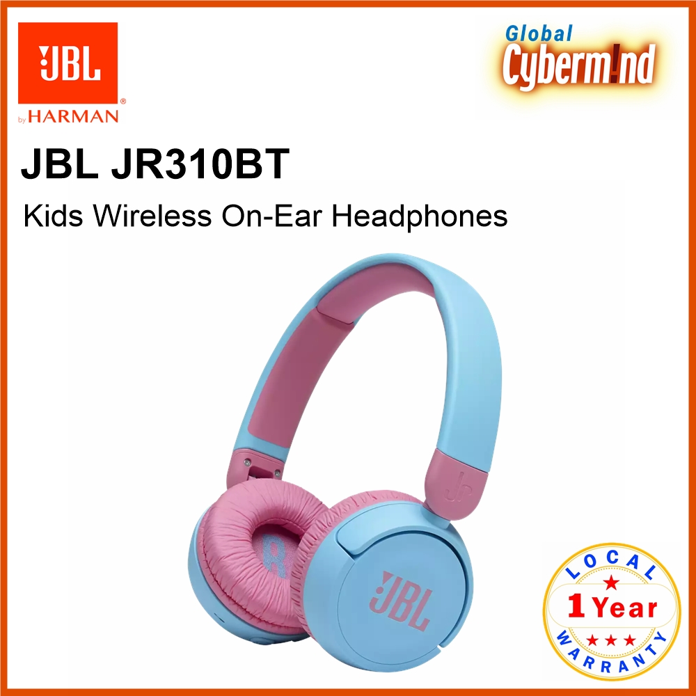 JBL JR310BT Kids Wireless On-Ear Headphones (Brought to you by Global Cybermind)