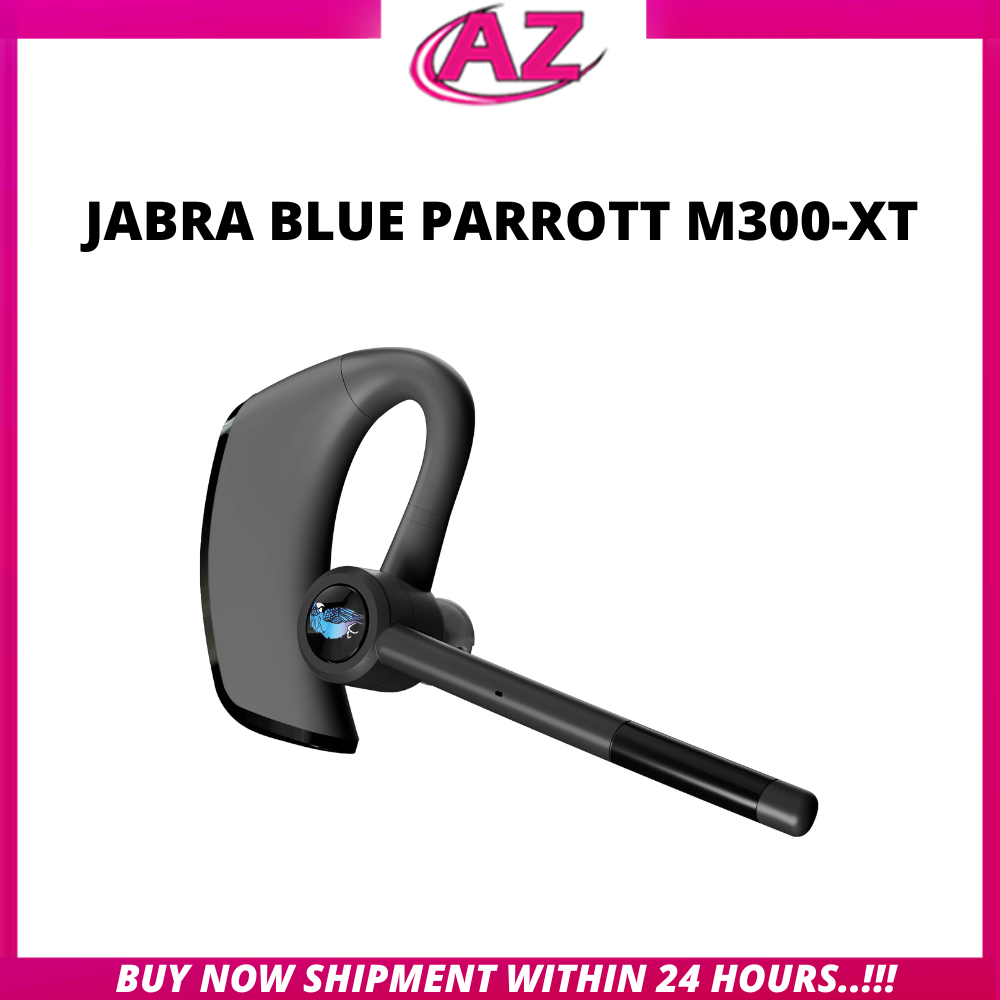 JABRA BlueParrott M300-XT Noise-Canceling Mono Bluetooth Headset