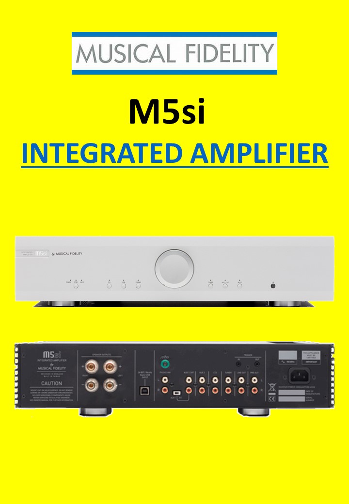 MUSICAL FIDELITY M5si Integrated Amplifier SILVER