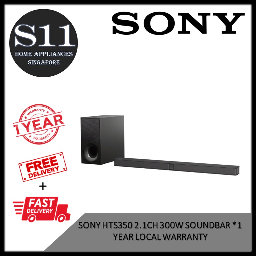 SONY HTS350 2.1ch 300W SOUNDBAR * 1 YEAR LOCAL WARRANTY