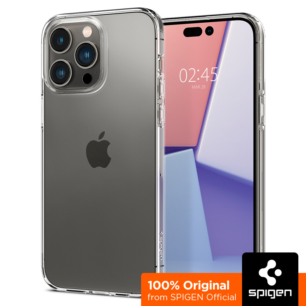 SPIGEN Case for iPhone 14 Series [Liquid Crystal] Keep the Original Look with Long-Lasting Clarity / iPhone 14 Case / iPhone 14 Casing