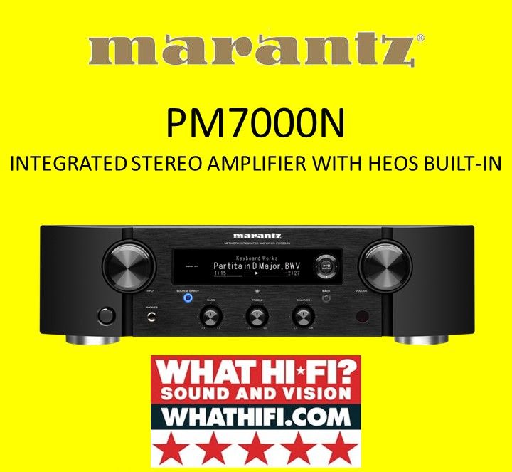MARANTZ PM-7000N Integrated Stereo Amplifier with HEOS Built-in